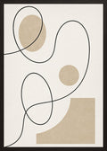 Poster in black frame