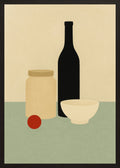 Poster in black frame