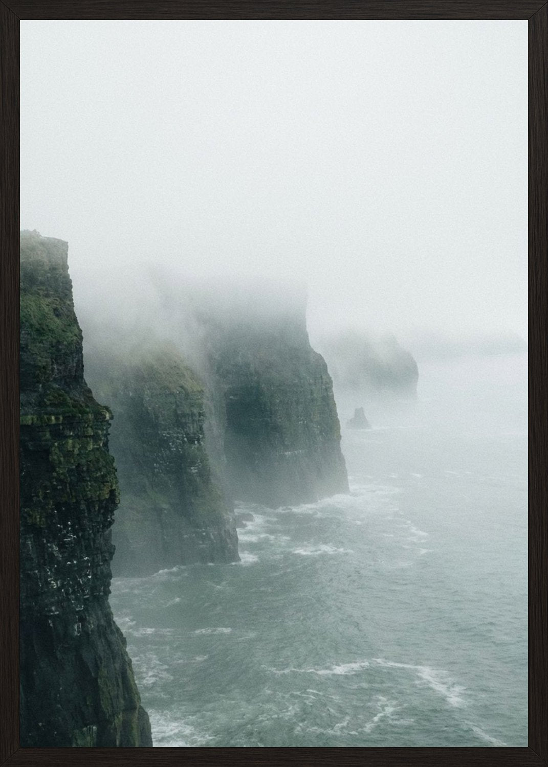 Poster in black frame