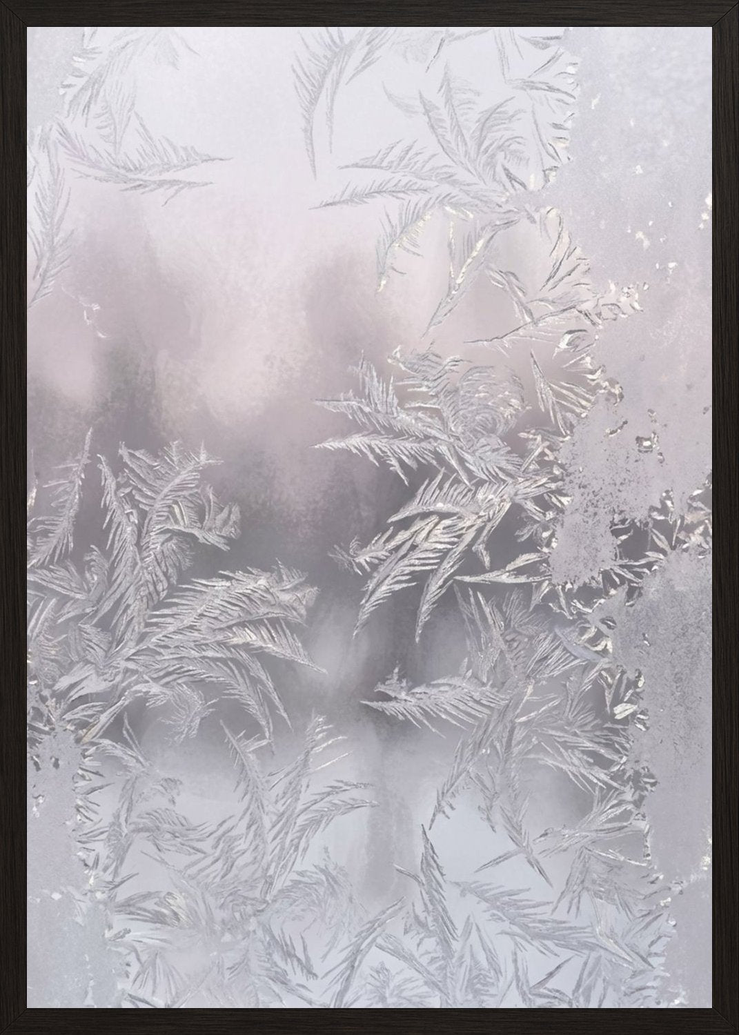 Poster in black frame