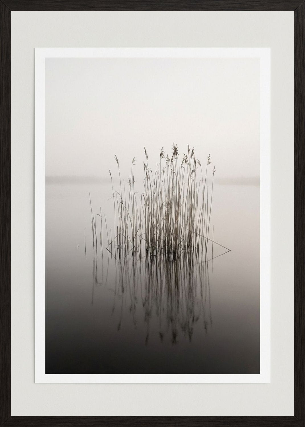 Poster in black frame