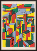 Poster in black frame