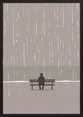 Poster in black frame