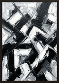 Poster in black frame