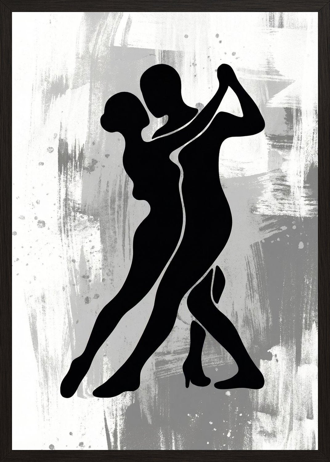 Poster in oak frame