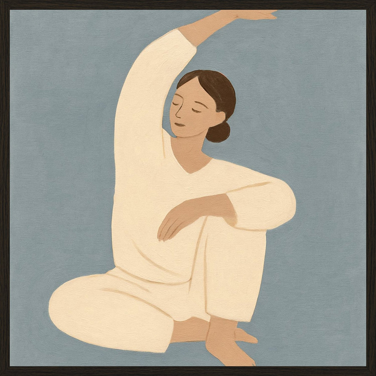 Poster in black frame