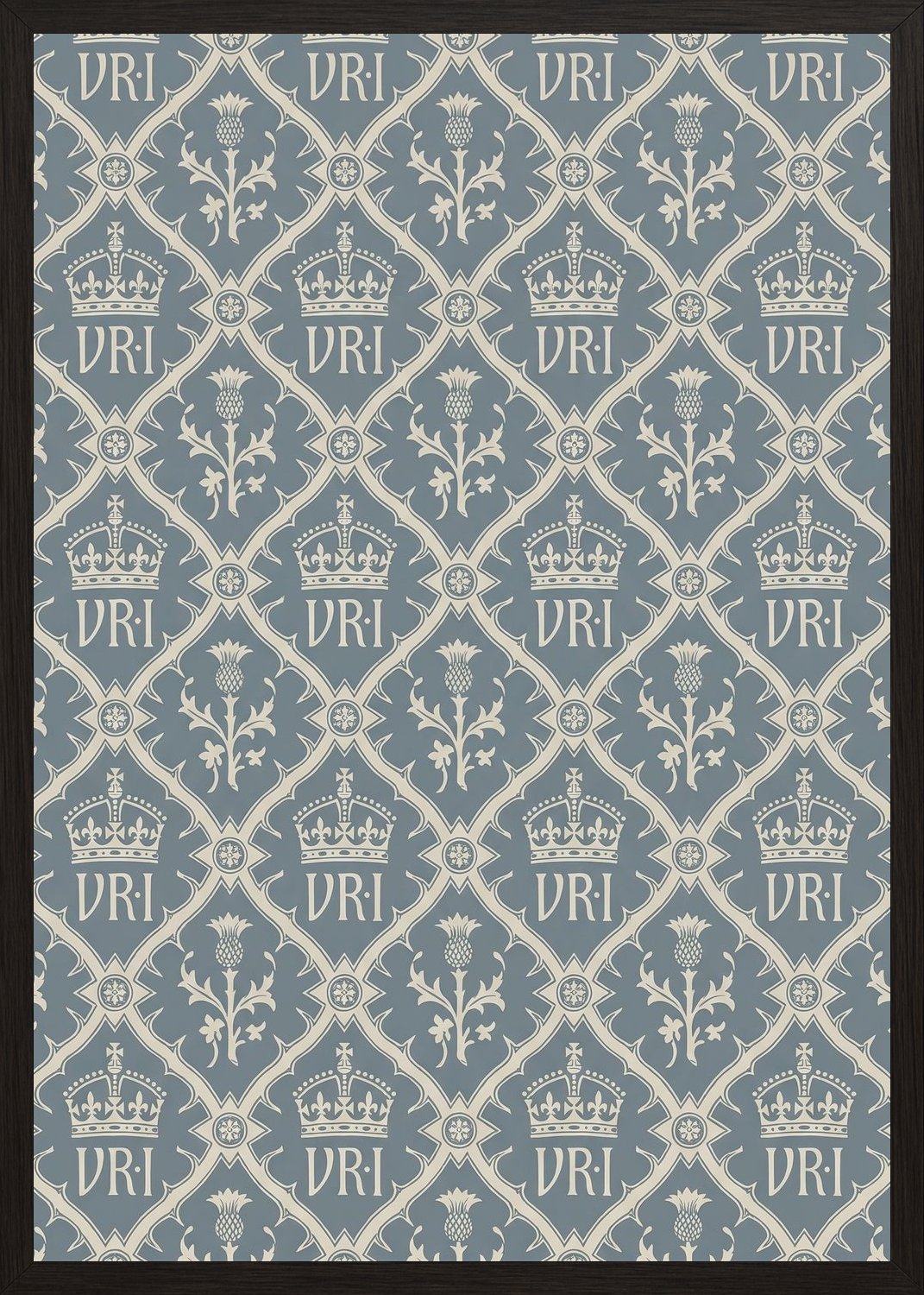 Poster in black frame