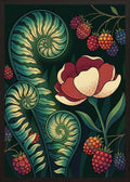 Poster in oak frame