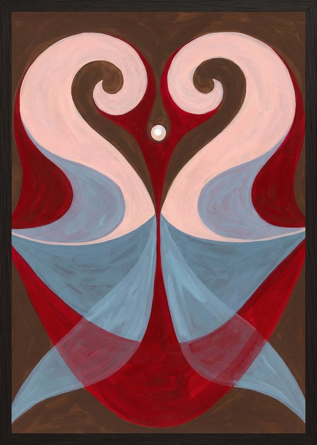Poster in oak frame