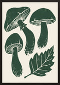 Poster in black frame