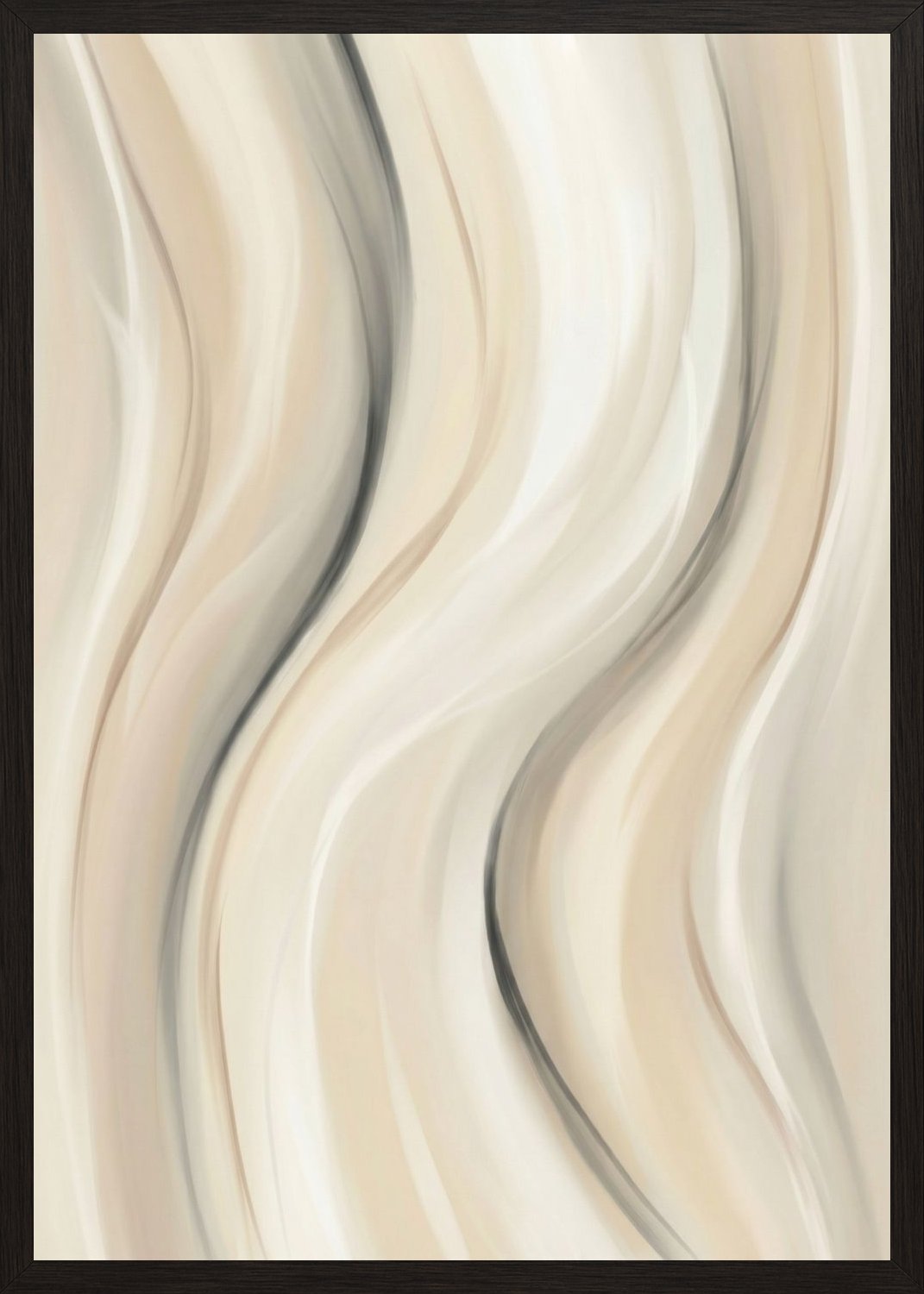 Poster in oak frame