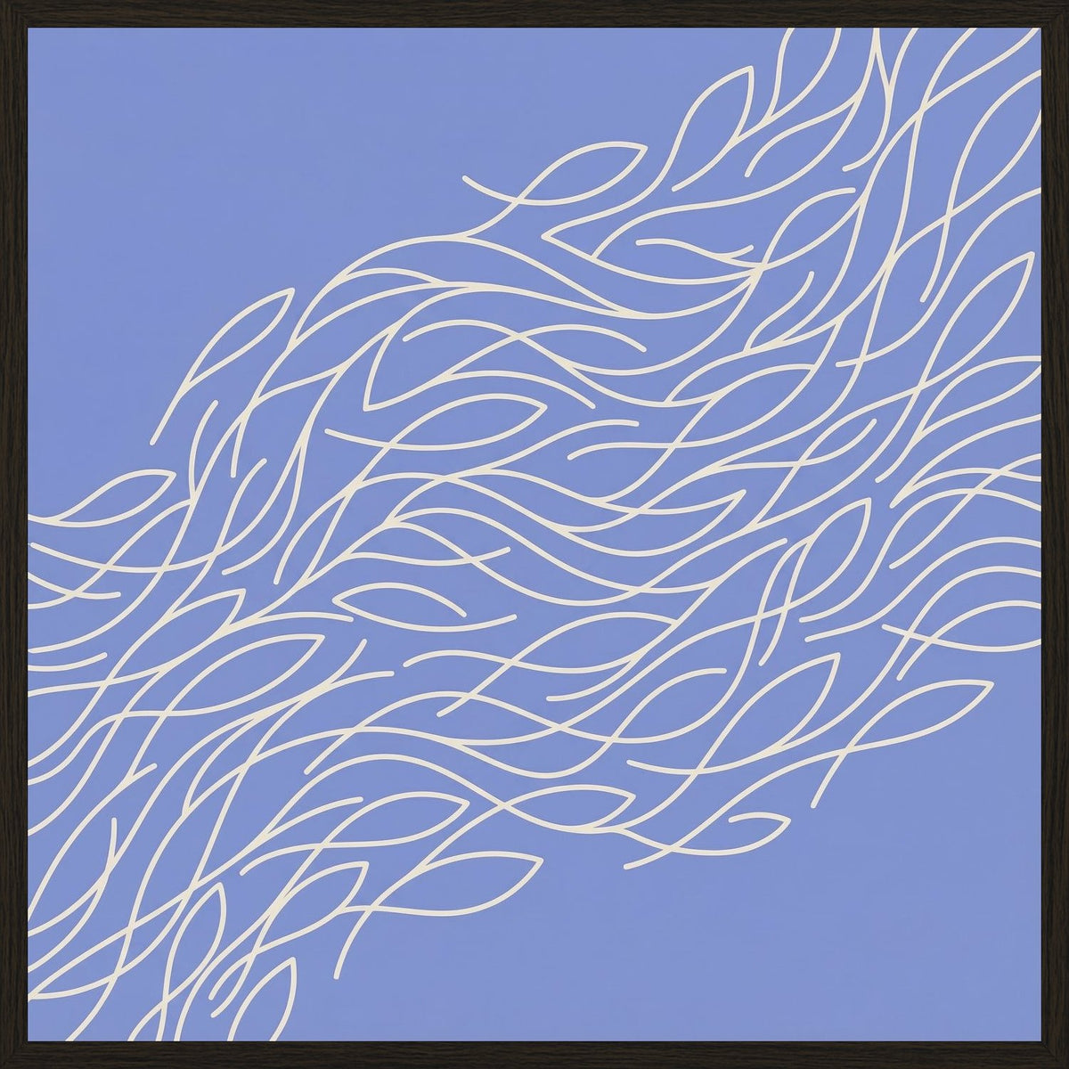 Poster in black frame