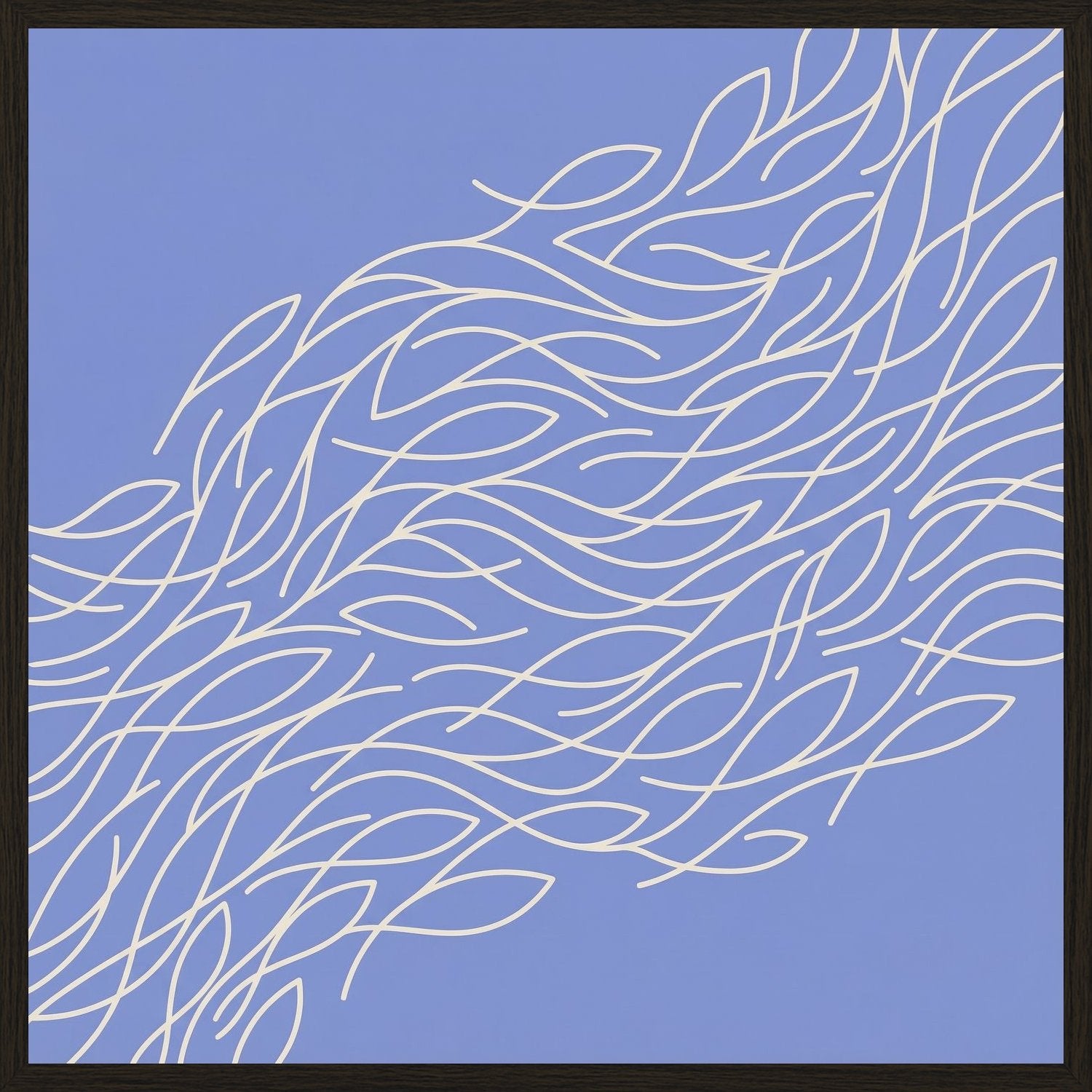 Poster in black frame