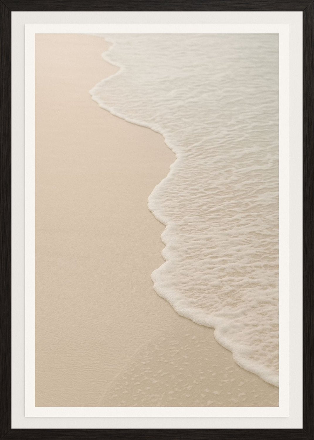 Poster in black frame