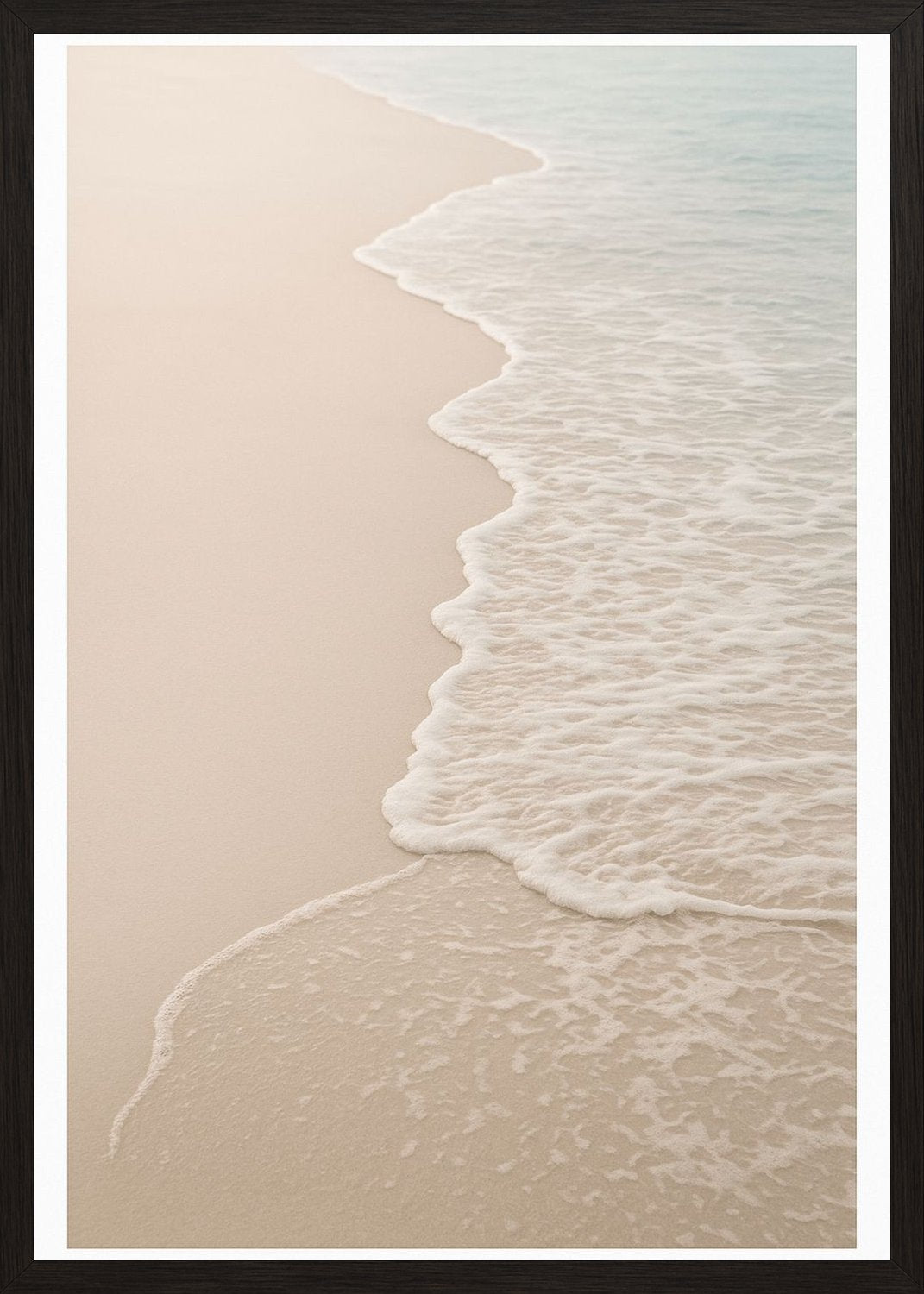 Poster in black frame