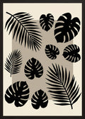 Poster in black frame