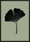 Poster in black frame