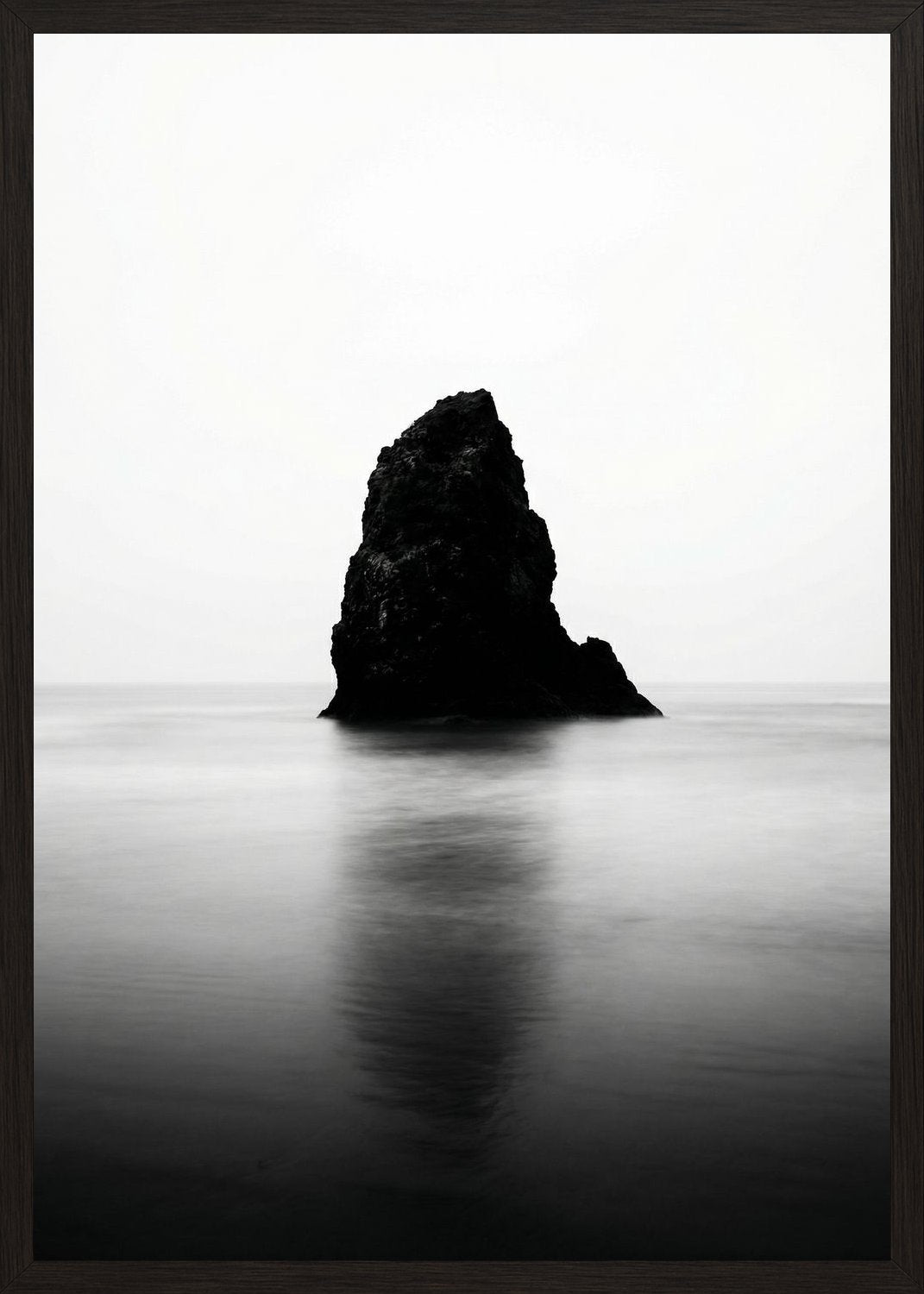 Poster in black frame