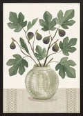 Poster in black frame