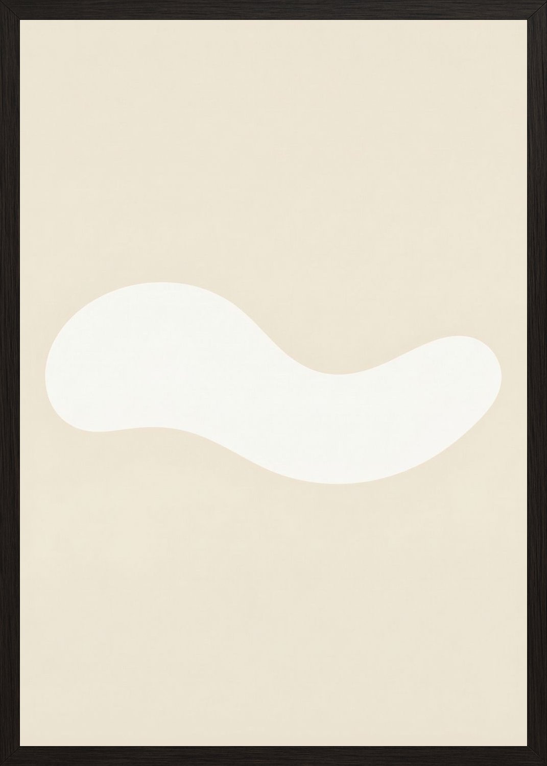 Poster in oak frame