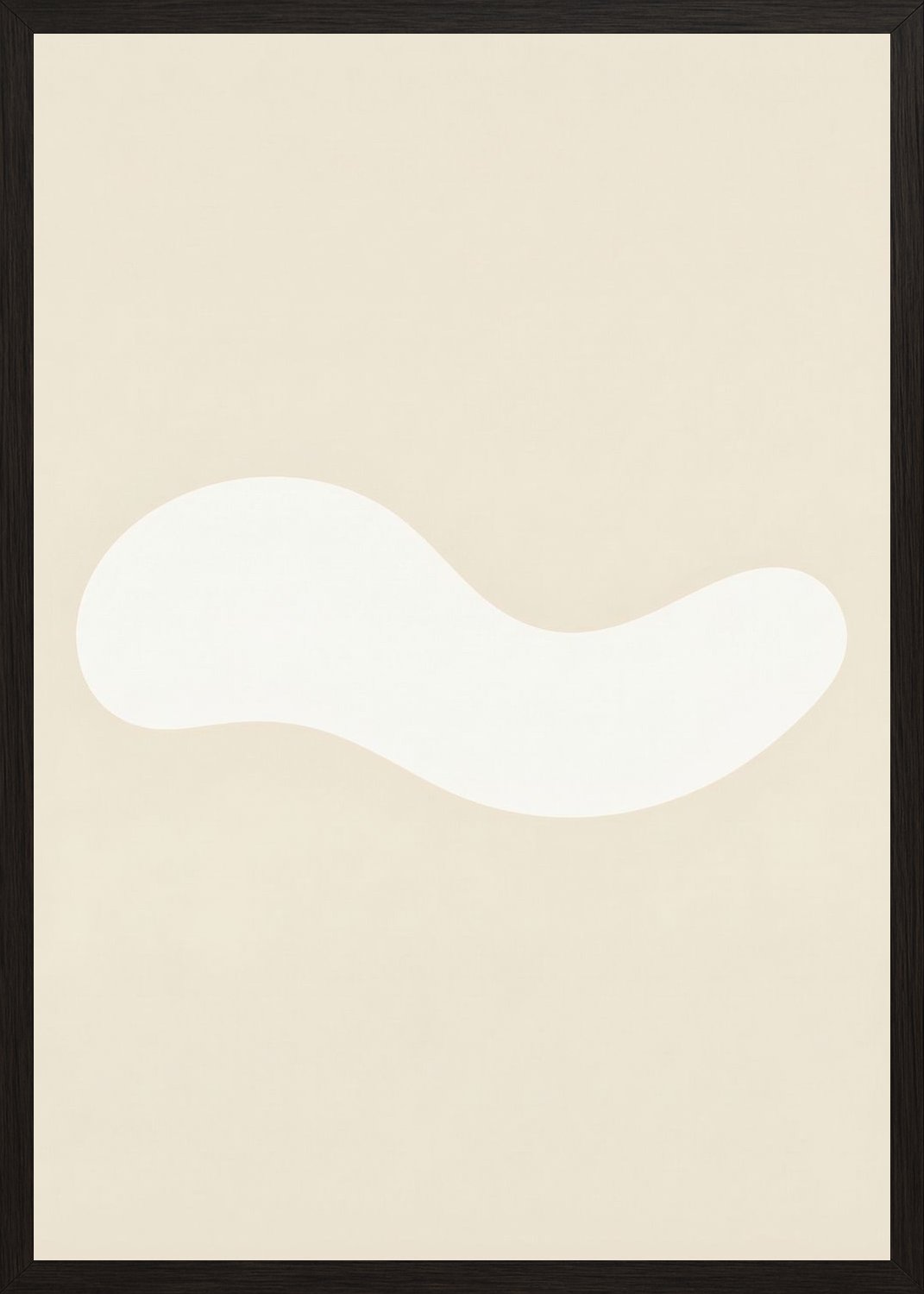 Poster in black frame