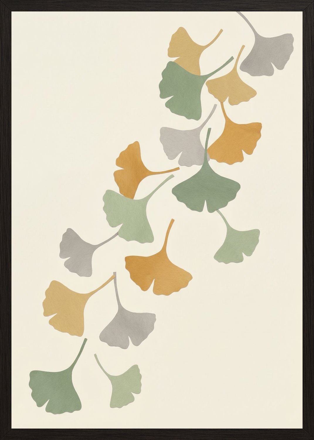 Poster in black frame