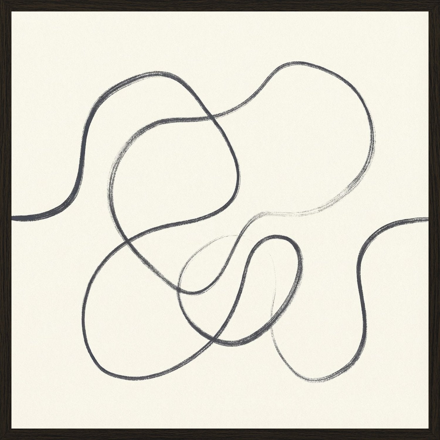 Poster in black frame