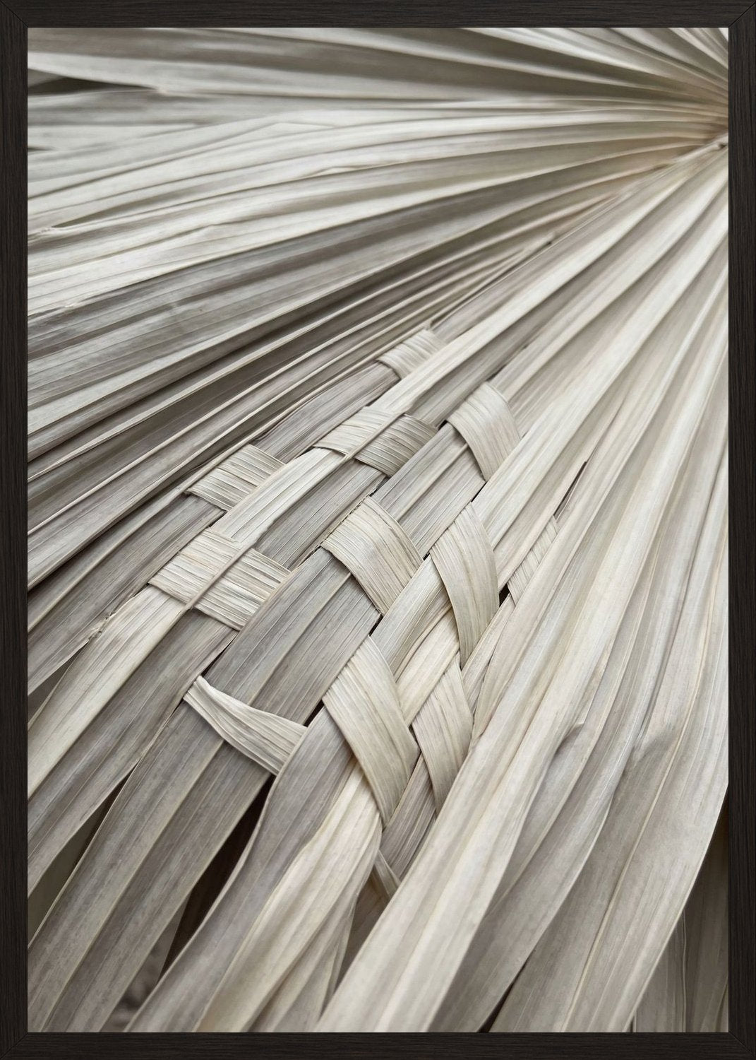 Poster in black frame