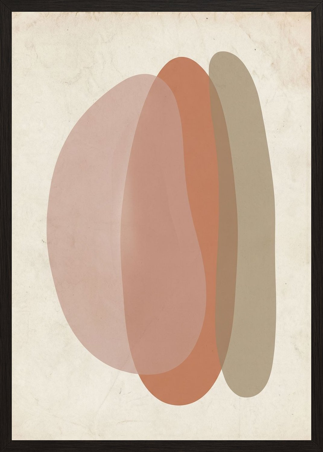 Poster in black frame