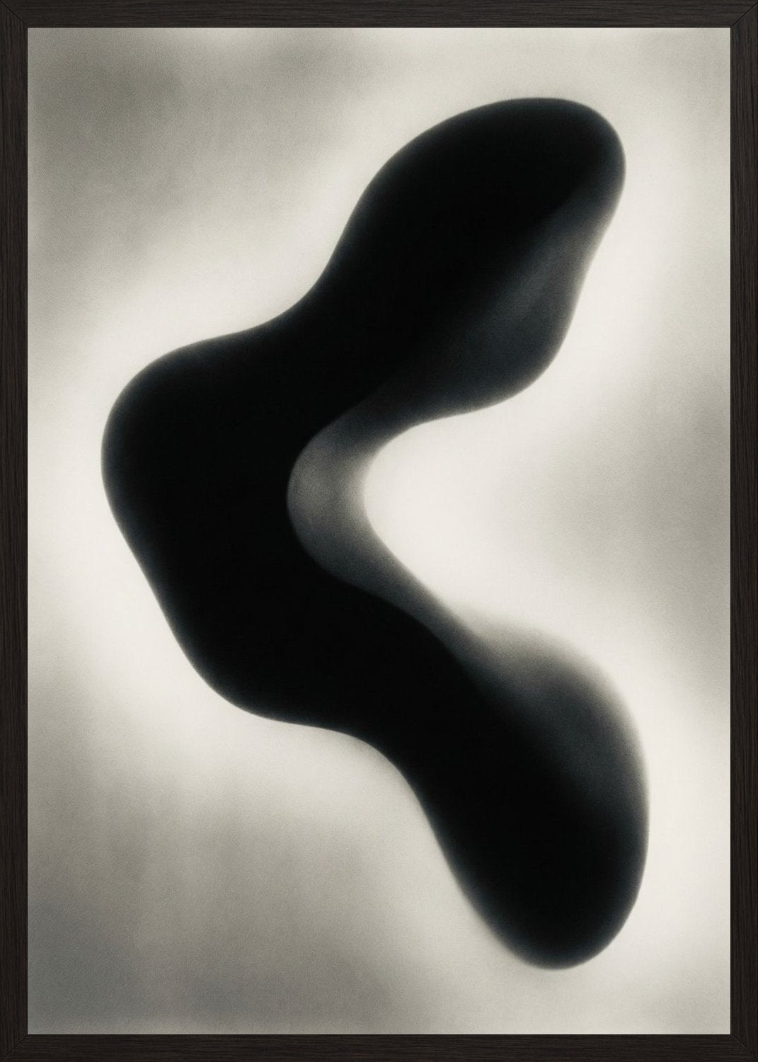 Poster in black frame