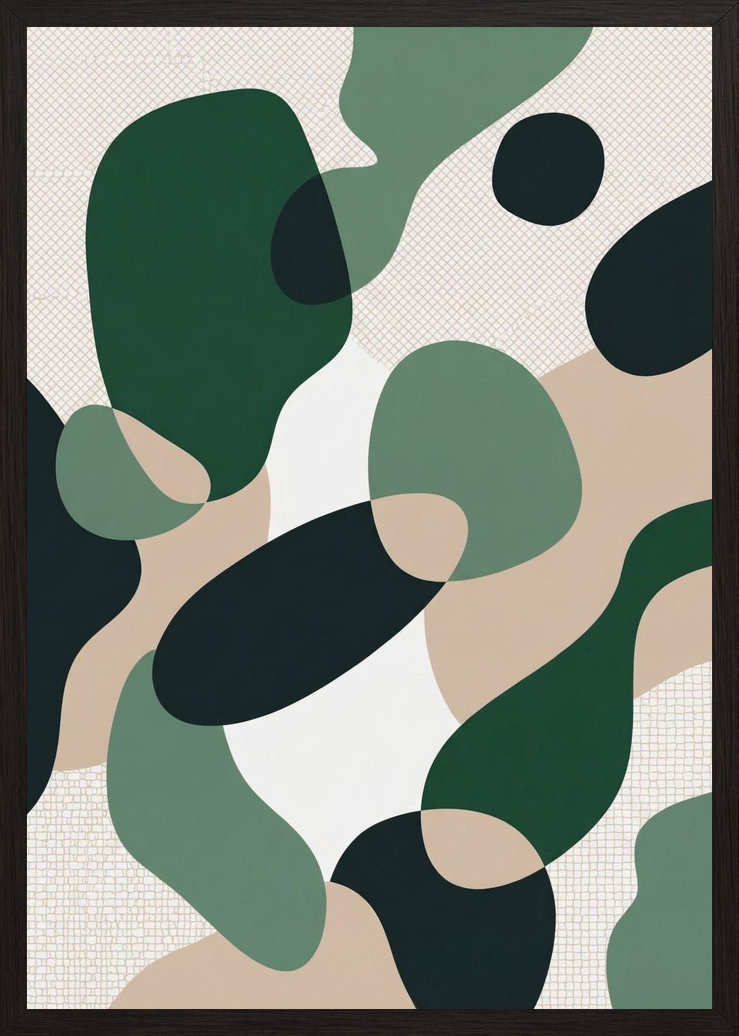 Poster in oak frame