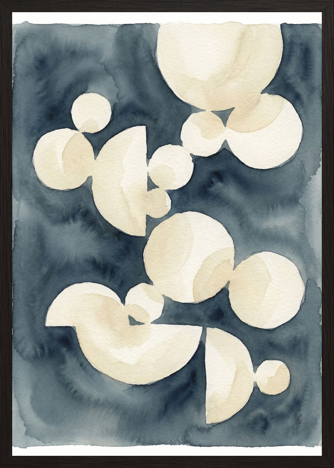 Poster in black frame