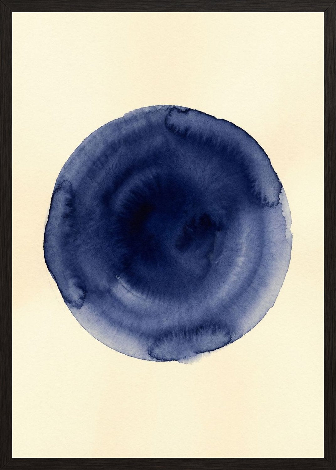 Poster in black frame