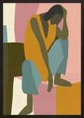Poster in black frame