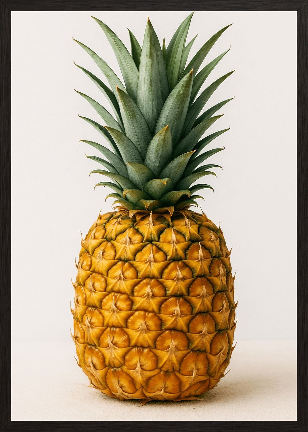 Poster in black frame