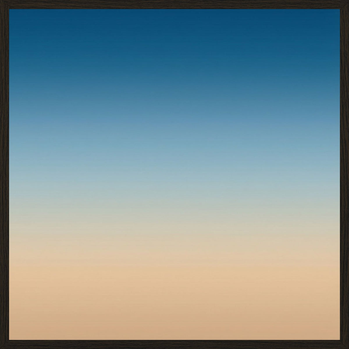 Poster in black frame