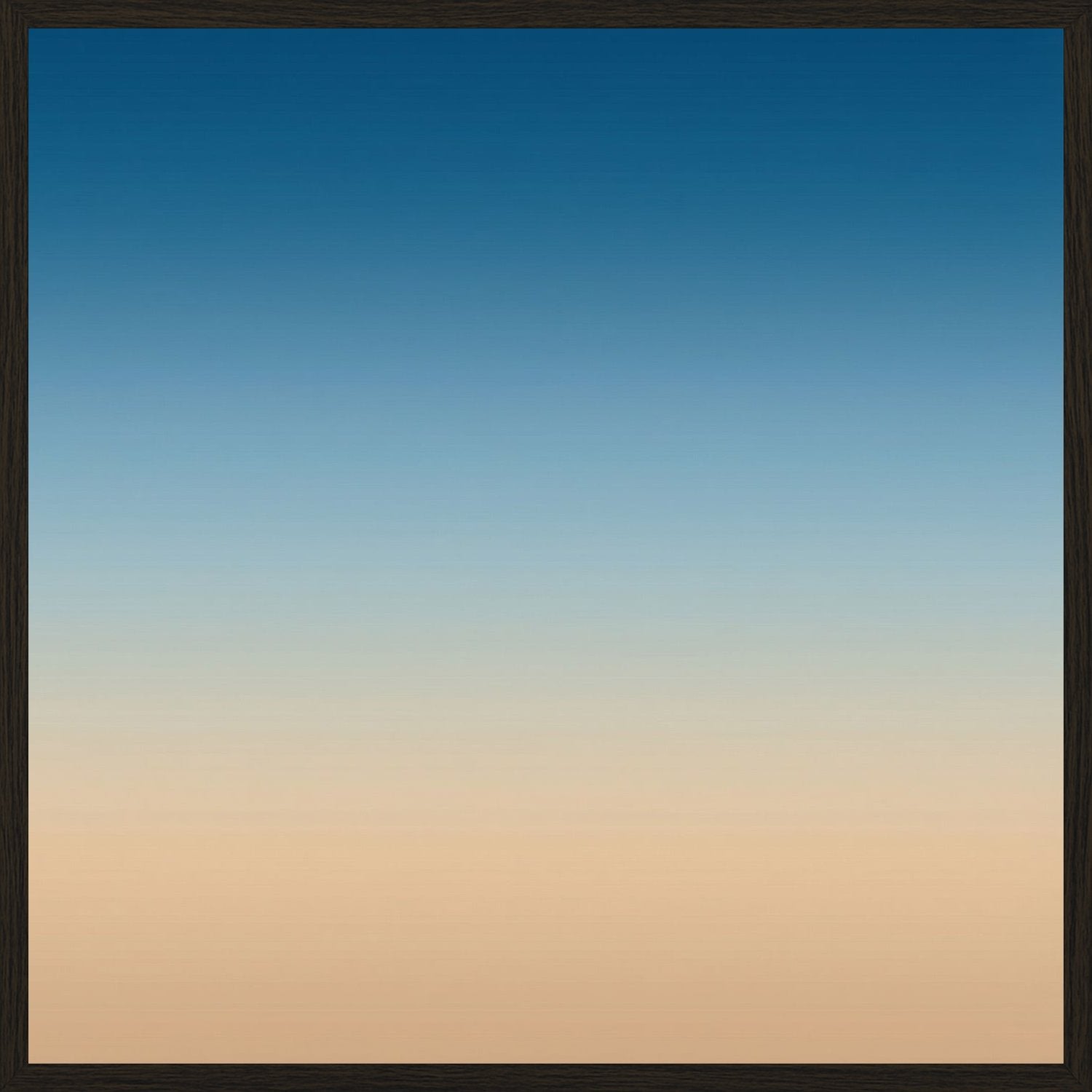 Poster in black frame