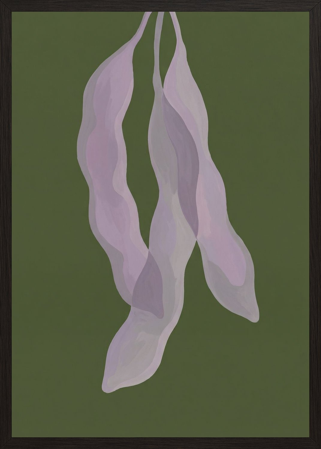 Poster in black frame