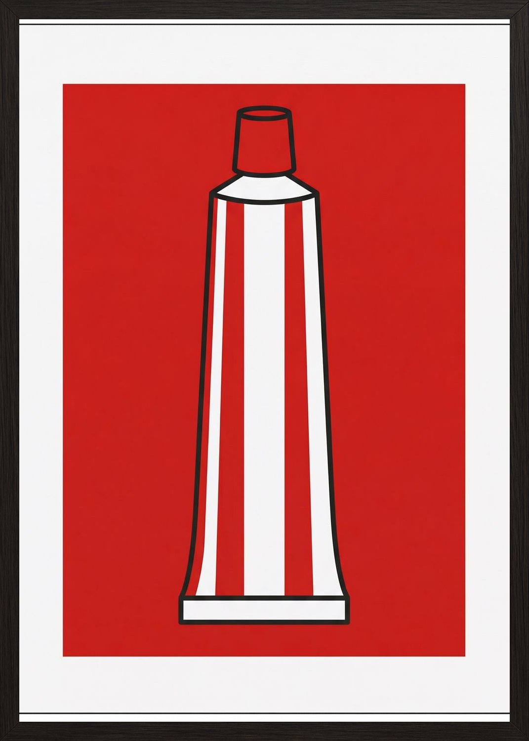 Poster in oak frame