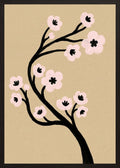 Poster in black frame