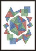 Poster in oak frame