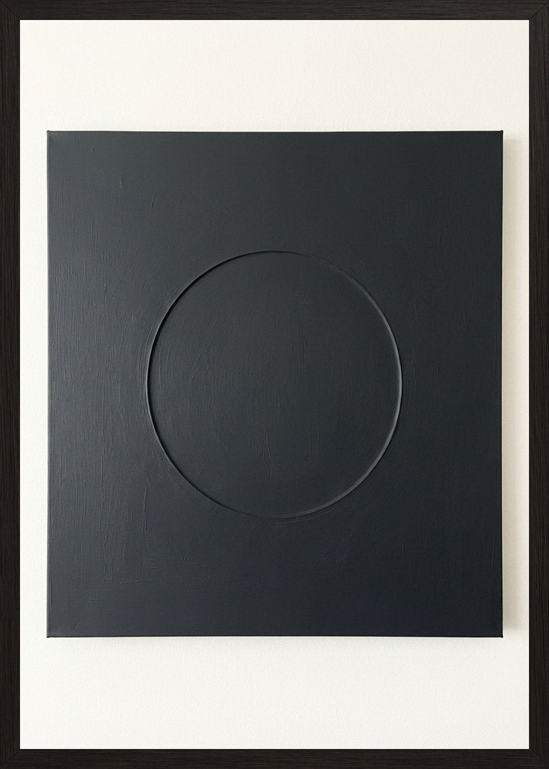 Poster in black frame