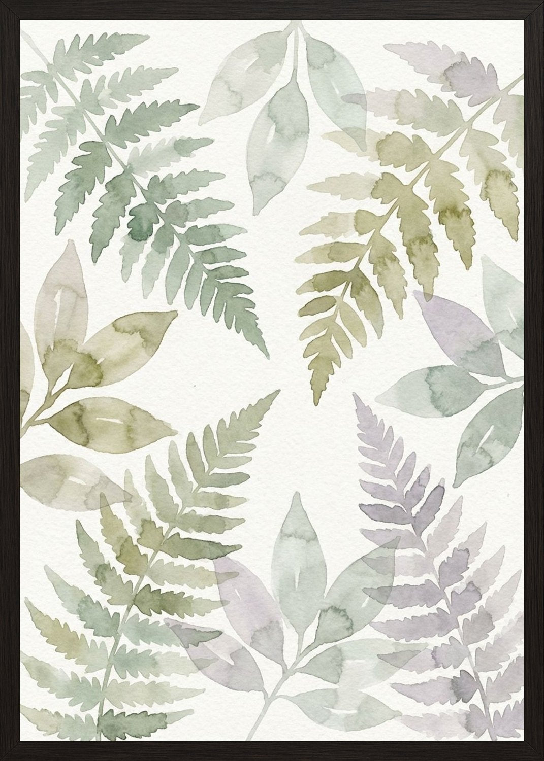 Poster in black frame