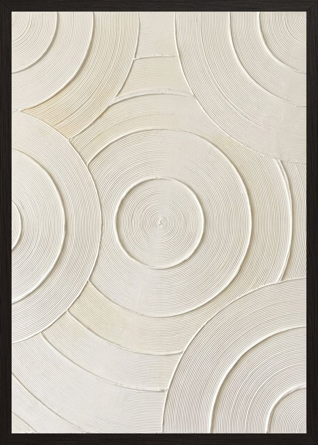 Poster in black frame