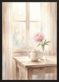 Poster in oak frame