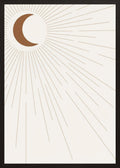 Poster in black frame