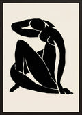 Poster in black frame
