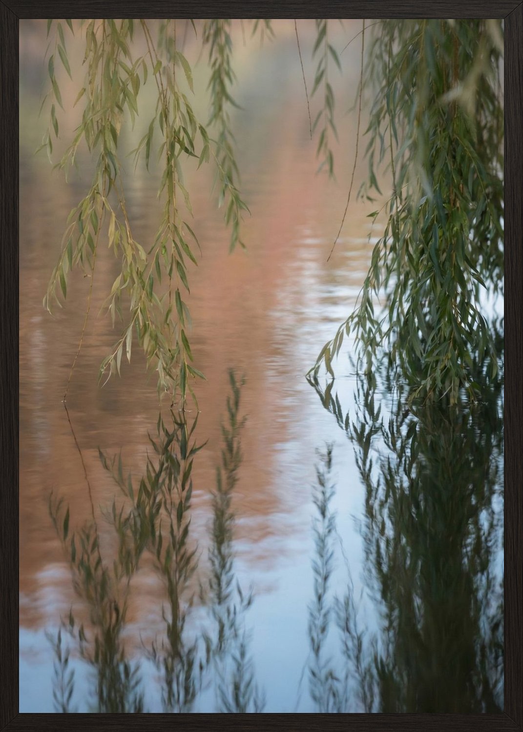 Poster in oak frame