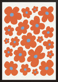 Poster in oak frame