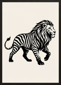 Poster in oak frame